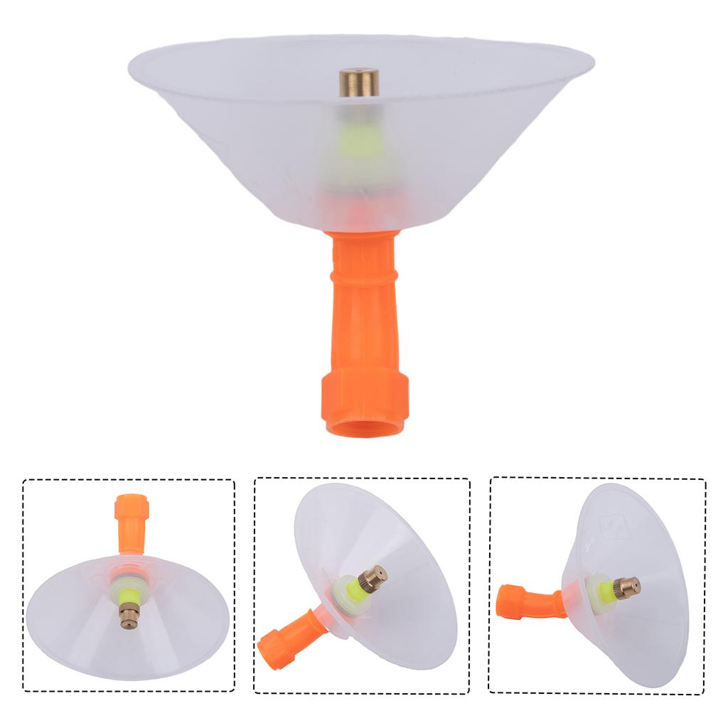 New Agricultural Sprayer Nozzle Windproof Cover Nozzle Adjustable Garden Flower Grass Sprinkling Gardening Plant Watering Nozzle