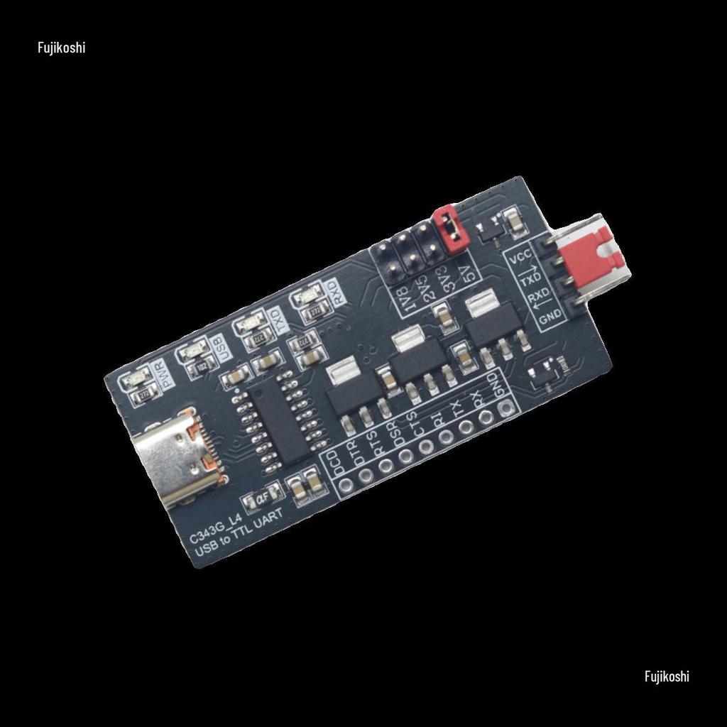 USB to TTL Serial Port Converter: 1.2V-5V CH340/CH343G Module