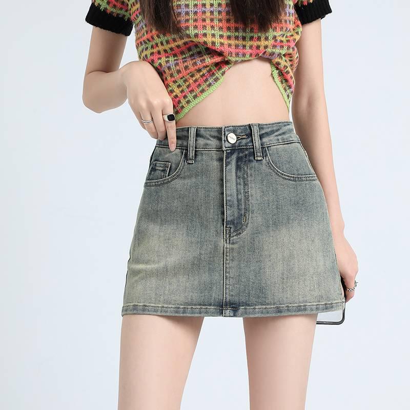 Women's Denim Mini Skirts