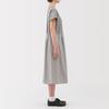 MUJI Cool Short Sleeve Size BC2LKA5S Women's Dress, Gray, M,