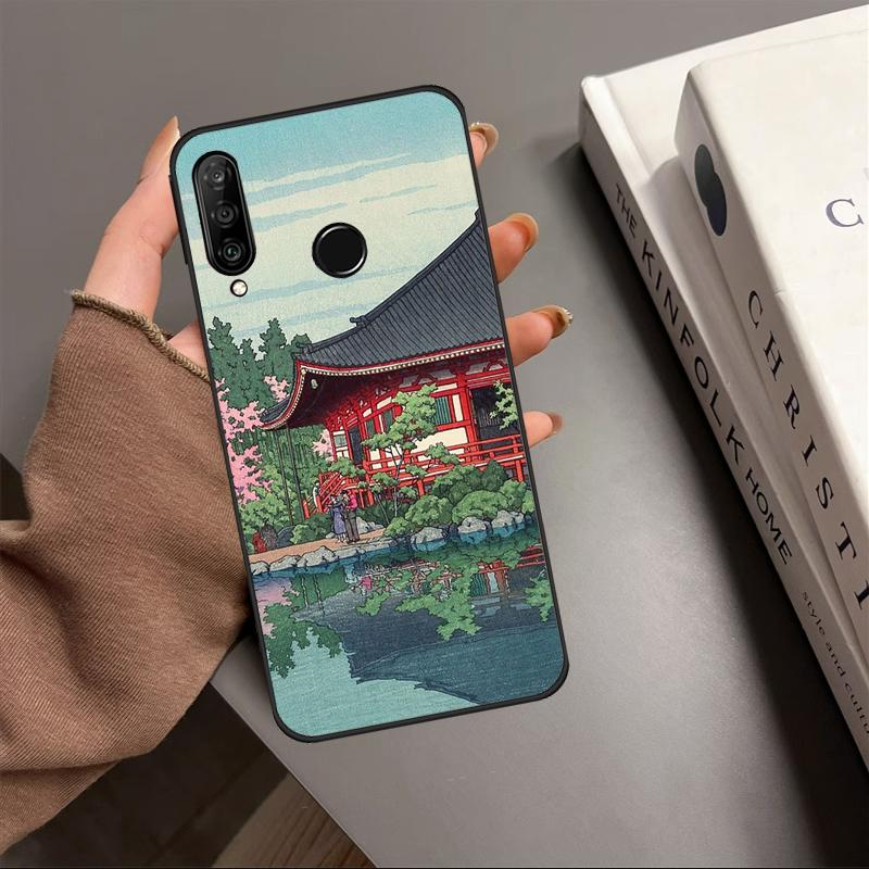 Japan Scenery For Huawei Nova 10 9 SE Y91 Y61 Y90 Y70 Y60 Y72 12s 12i 11i 7i 8i P60 Pro P30 P40 Lite Case