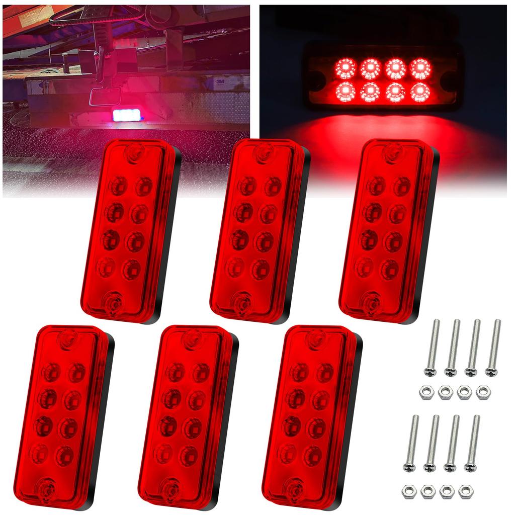 Ygmylandbb LED Truck Side Marker Lamp Trailer Car Width Light Shoulder Light Rear Side
