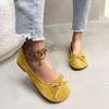 Shoes Woman Flats Round Toe Casual Female Sneakers Dress Nurse Comfortable New Summer Solid Rubber PU Fabric Leisure Fretwork