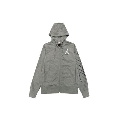 Ανδρικό Φούτερ Ζακέτα με Φερμουάρ Air Γκρι BV5257-091