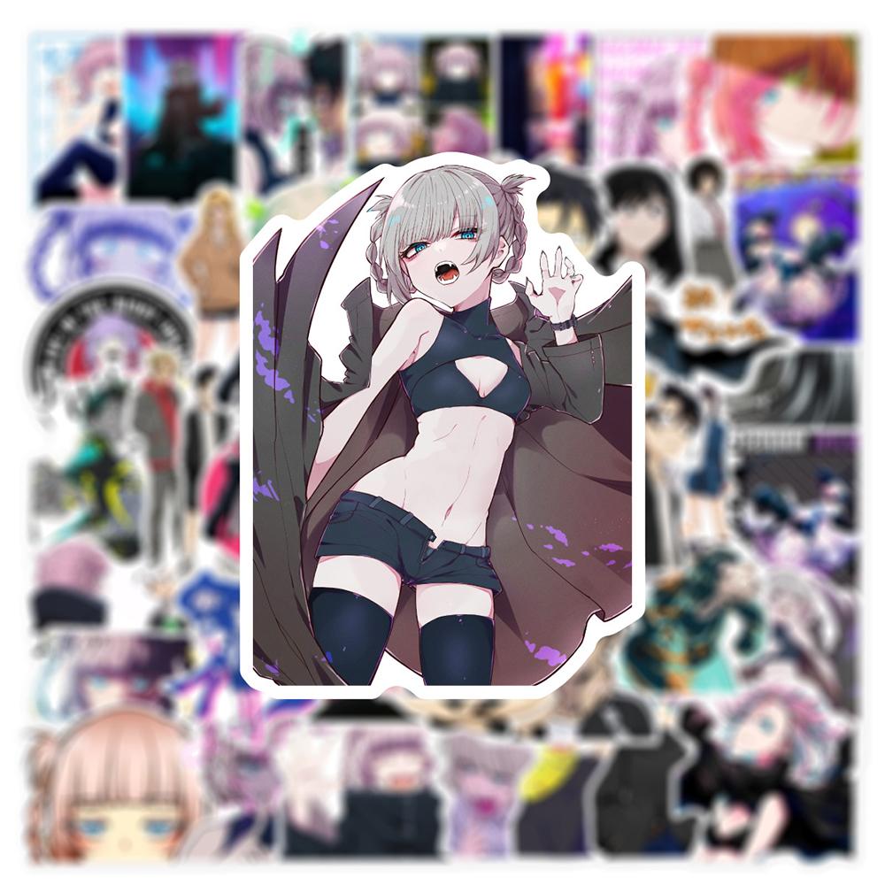 10/30/50pcs CALL OF THE NIGHT Anime Stickers Cute Nazuna Nanakusa Cartoon Decals DIY Skateboard Phone Luggage Sticker Decoration