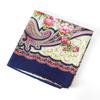 100cm Ladies Retro Floral Printed Summer Beach Shawl Scarf Large Square Foulard Scarfs Hijabs