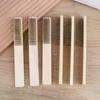 2/5/10Pcs Wood Handle Brass Wire Brush - 6x16 Row Brushes for Industrial Device Surface Inner Polishing Grinding Cleaning