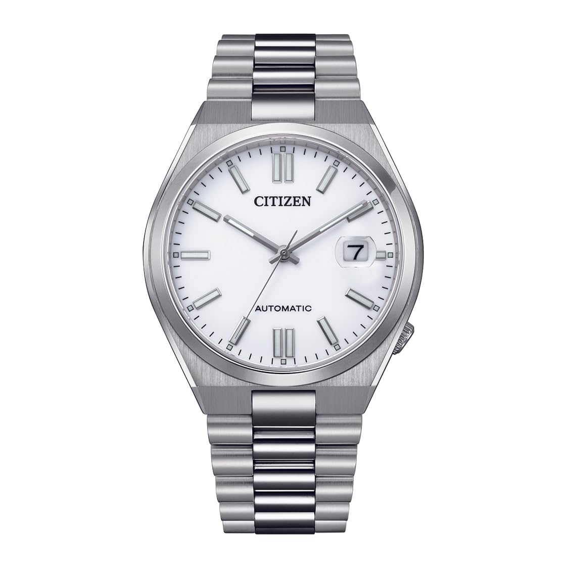 

CITIZEN TSUYOSA Collection AUTOMATIC Watch Sapphire Overseas Model Men s NJ0150-81A, Glass, White/Silver, [Used]