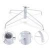 Metal Christmas Tree Stand Universal Folding Xmas Tree Base Replacement Artificial Tree Stand Fits 0.75-1.25inch Pole