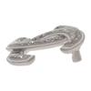 CHANEL  Brooch Silver metal/crystal Women