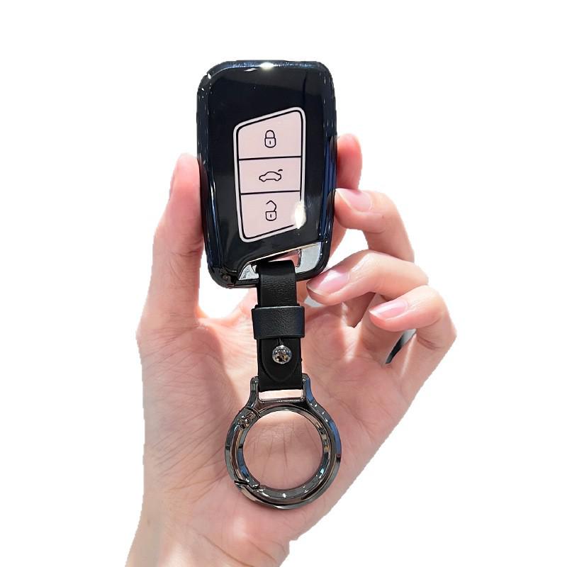 Compatible Key Case for Volkswagen Golf 8, ID3, ID4X, Lingdu L, Passat, and Weiran
