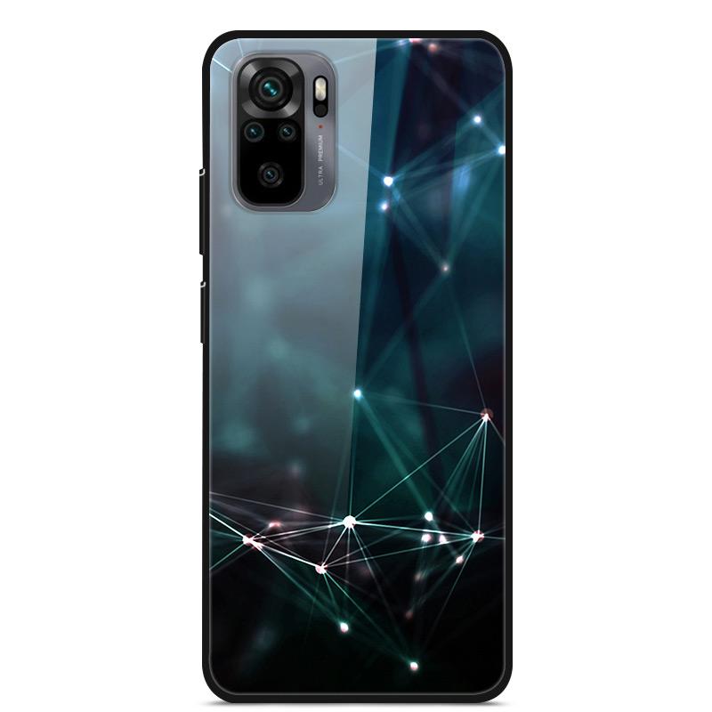 Tempered Glass Case For Xiaomi Redmi Note10 Pro Case Glass Back Cover For Xiaomi Redmi Note 10 10Pro Max Case Note10 5G Shell