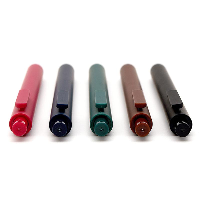 5pcs/Pack KACO kacoGreen 0.5mm Sign Pen Signing Pen Smooth Ink Writing Durable Signing 5 Colors for Student School/Office Worker