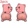 Creative Butt Car Stickers Anti-collision Rubber Anti-cuts Body Door 3D Peach Butt Funny Stickers Decoration Car Accessories