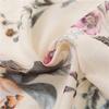 Fashion Printing Flower Tassel Shawl Cotton Viscose Scarf Women Beach Sunscreen Shawl Muslim Hijab Wrap Headscarf 180*90Cm
