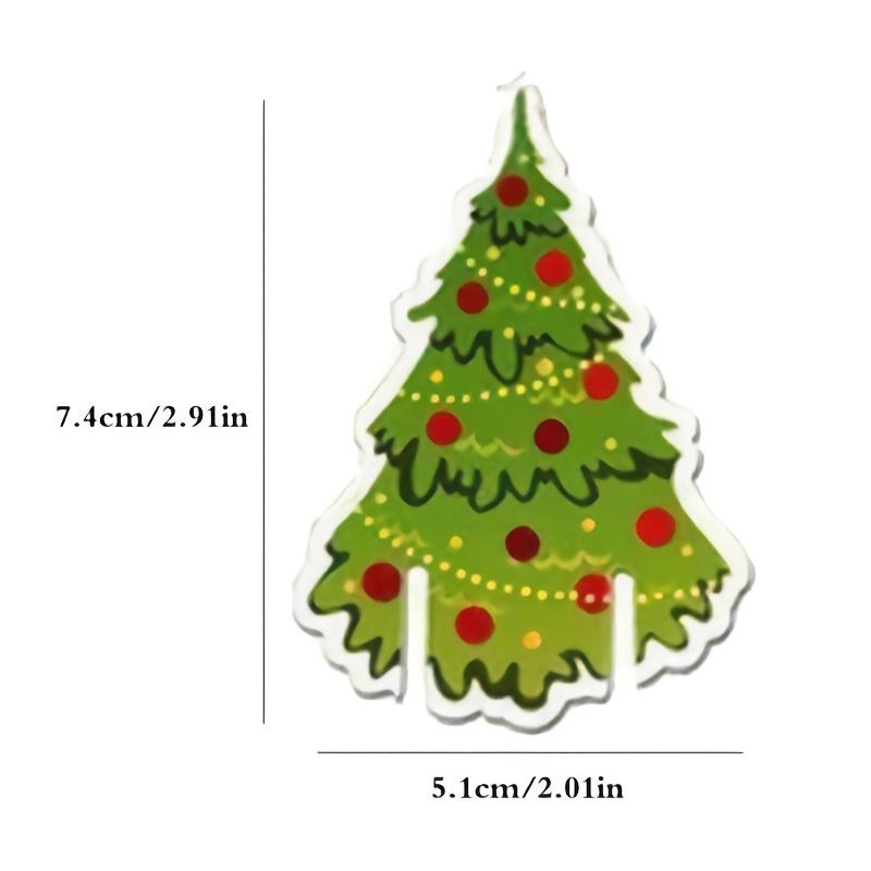 10pcs Christmas Cup Card Santa Hat Wine Glass Decor Xmas Tree Ornaments For Home Christmas Decoration Party Decor New Year Gifts