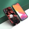Anime Tokyo Ghoul Handyhülle für Apple iPhone 14 13 12 Mini 11 Pro Max 7 8 XR X XS 7 8 Plus SE 2020 2022 Schwarze Softcover
