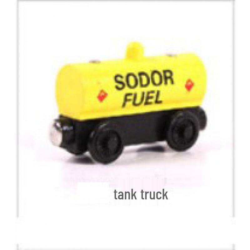 Magnetic Thomas the Tank Engine Wooden Train Set with Cake Party Decorations
