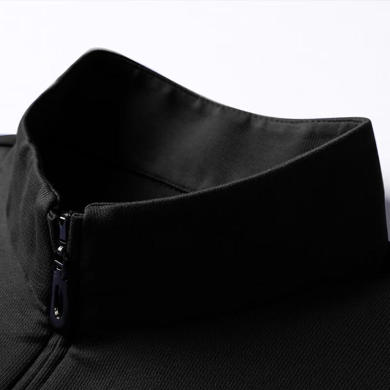 TUCANO Men's Half-Zip Stand-Collar Cotton Blend Sweatshirt