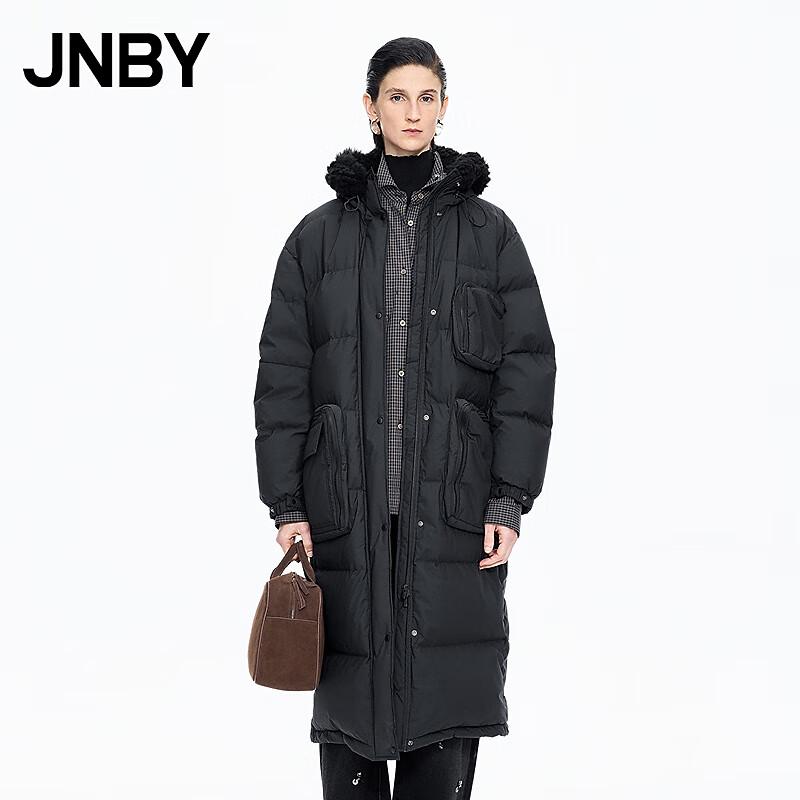 

JNBY 2025 Winter Hooded Loose Fit Duck Down Jacket S