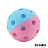 Pickleball Balls Two-Colors-Combined Indoor/Outdoor Training Pickleball Strong Flight Stability & Rebound Outdoor Sports Gear