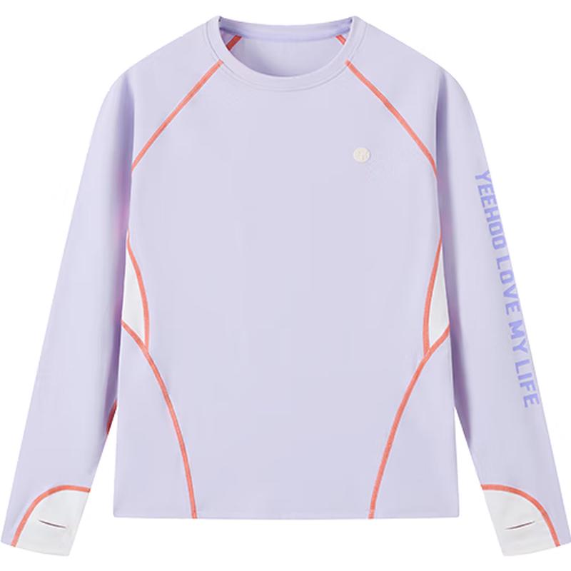 YEEHOO Girls  Long-Sleeve Sports T-Shirt 160