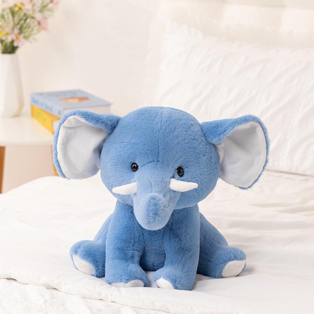 Cute And Cute Toothed Elephant Plush Toy