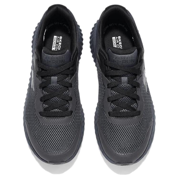 Skechers Go Run Now Comfortable Versatile Fabric Low Top Running Shoes Men Sneaker Black 220391-BBK