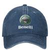 Benelli Racing Motorcross Motorcycle Merch Unisex Baseball Caps Motor Distressed Washed Hats  Classic Outdoor Snapback