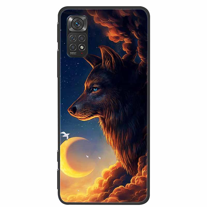 For Redmi Note 11 Cases Note11s Painted Soft TPU Silicone Phone Cases for Xiaomi Redmi Note 11 Pro 5G Cover Coque Note11s 4G Bag