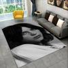 Tappeto Antiscivolo Area Tappeto Famosa Cantante Billie Eilish Stella per Soggiorno, Camera da Letto, Sala Giochi, Tappeto Pavimento Tappeto Arredo Casa Stanza