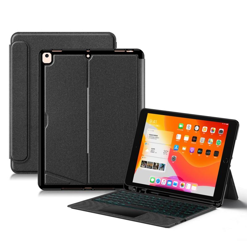 Keyboard Case IPad 10.2 Inch 7th 8th 9th Gen Air 3 10.5 Pro With Backlit Keys Stand Magnetic Cover