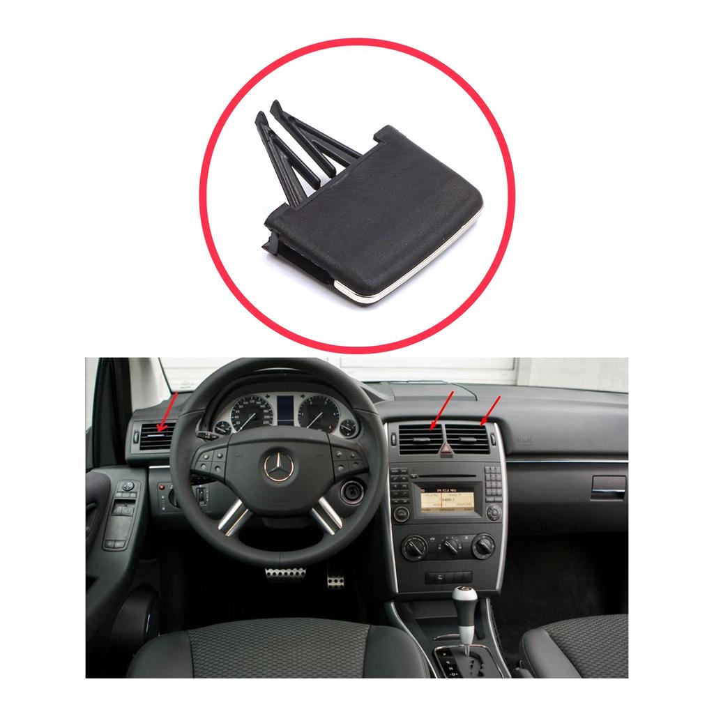 BDP979 Klimaanlegg A/C Luftventilgitter Vindkontrollknapp Klips For Mercedes A-klasse W169 B W245 Sports Tourer A1698301254