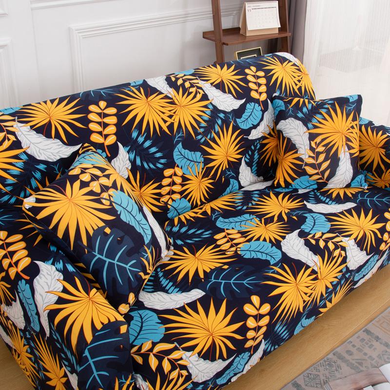 Elastic Sofa Cover for Living Room 1/2/3/4 Seater L-Shaped Corner Sofa Covers Stretch Slipcover Couch Armchair Protector
