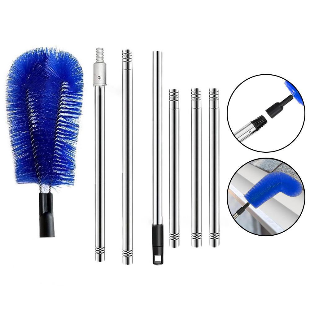 Home Maintenance Gutter Brush Brush For Gutter Cleaning Flexible Brush Easy Cleaning Flexible Brush Head Ladder-Free Use