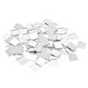 100Pcs/Lot 2X2Cm Mini Square Glass Mirror Mosaic Tiles For Wall Bathroom Diy Home Decoration Crafts Wall Artwork Decor