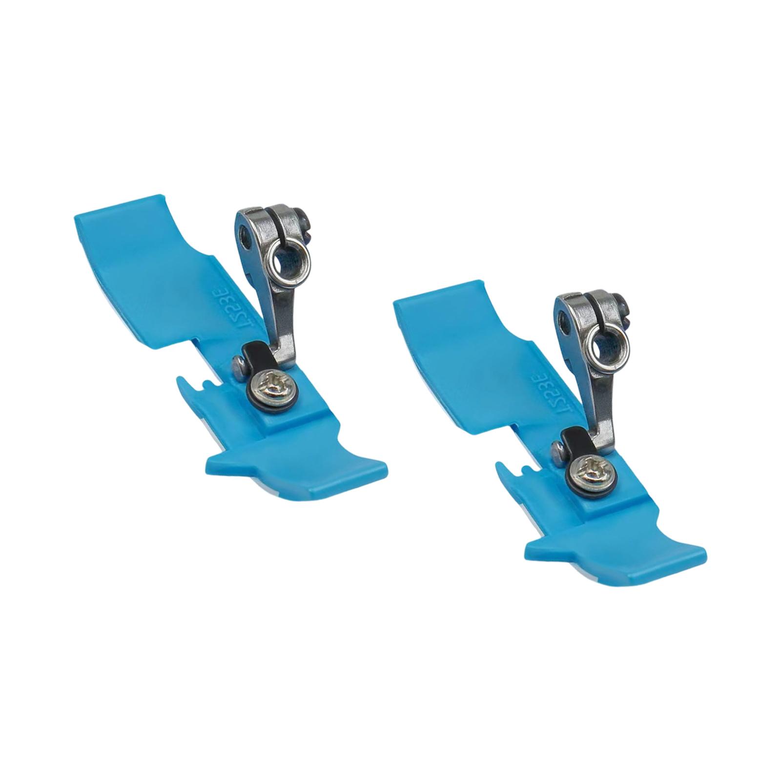 2Pcs Overlock Machines Presser Foot Heavy Duty 4 Thread Presser Foot Attachment For Fabric Tailoring Garment Making