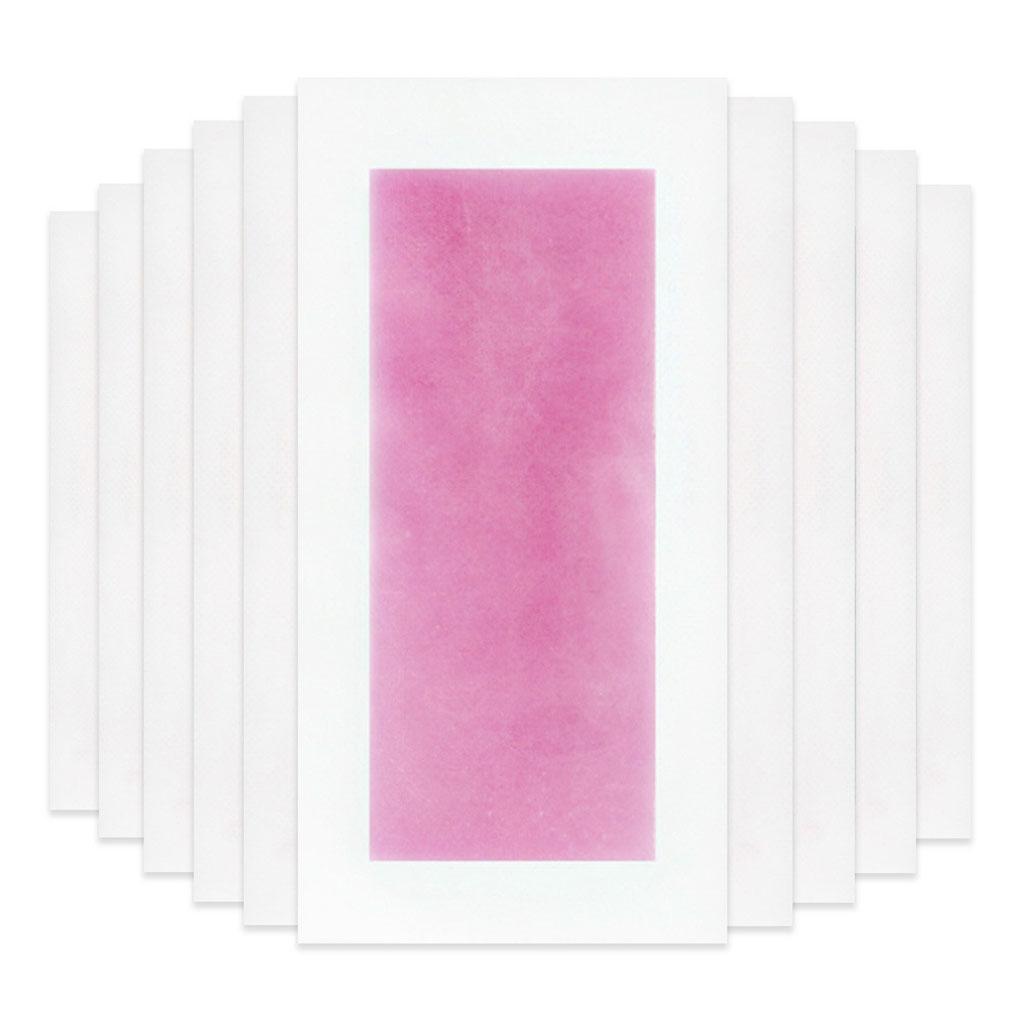 10 Fogli Carta Depilatoria Double-sided Gamba Ascella Braccio Rimozione Rapida Peli Articoli