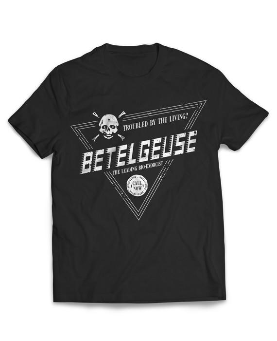 Beetlejuice inspired T-Shirt Betelgeuse tim burton horror winona ryder 80s XL