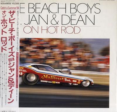 LP Record BEACH BOYS JAN  DEAN  On Hot Rod ECS81652 Capitol Records 1984 Japan Obi Rock Used