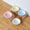 Ceramic Pet Cat Bowl Pet Drinking Water Feeding Bowl Ceramics Cat Food Dog Food Utensils Cat Dog Pet Supplies Accessories