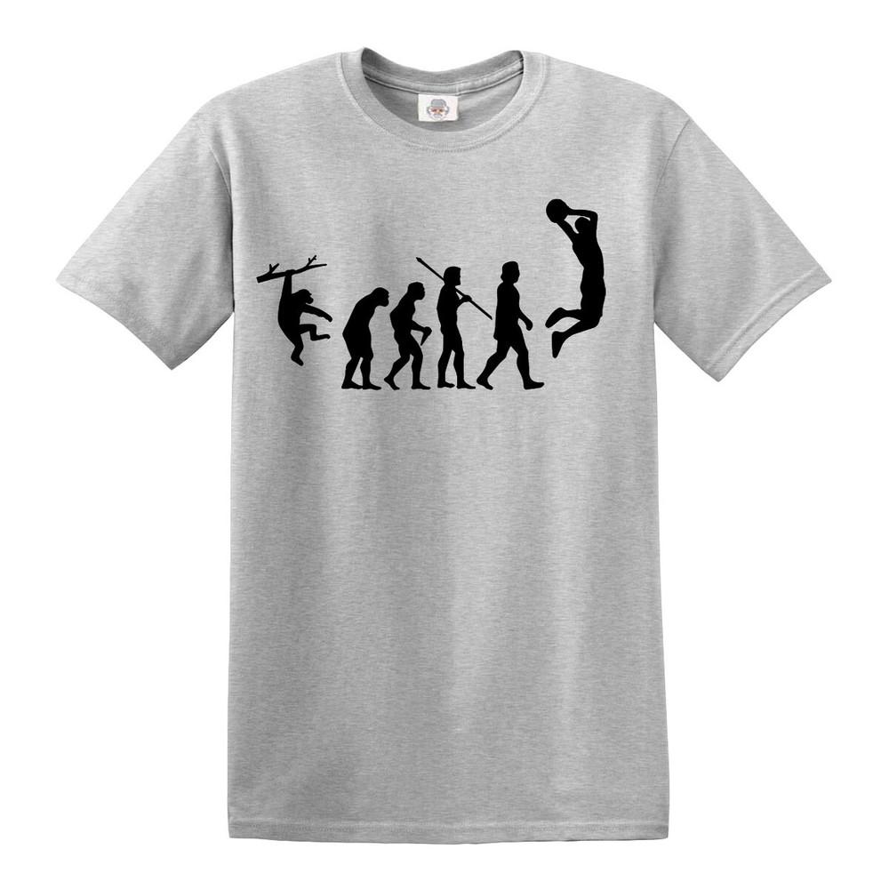 The evolution of basketball tshirt funny christmas gift top tee tshirt
