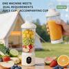 USB Rechargeable Fruit Blender Digital Display Juice Cup Blender  Vegetable Drinks
