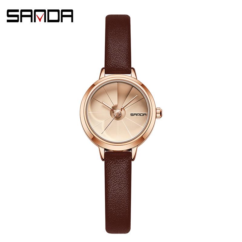 Sanda Elegant Korean Style Versatile Quartz Waterproof Women s Watch