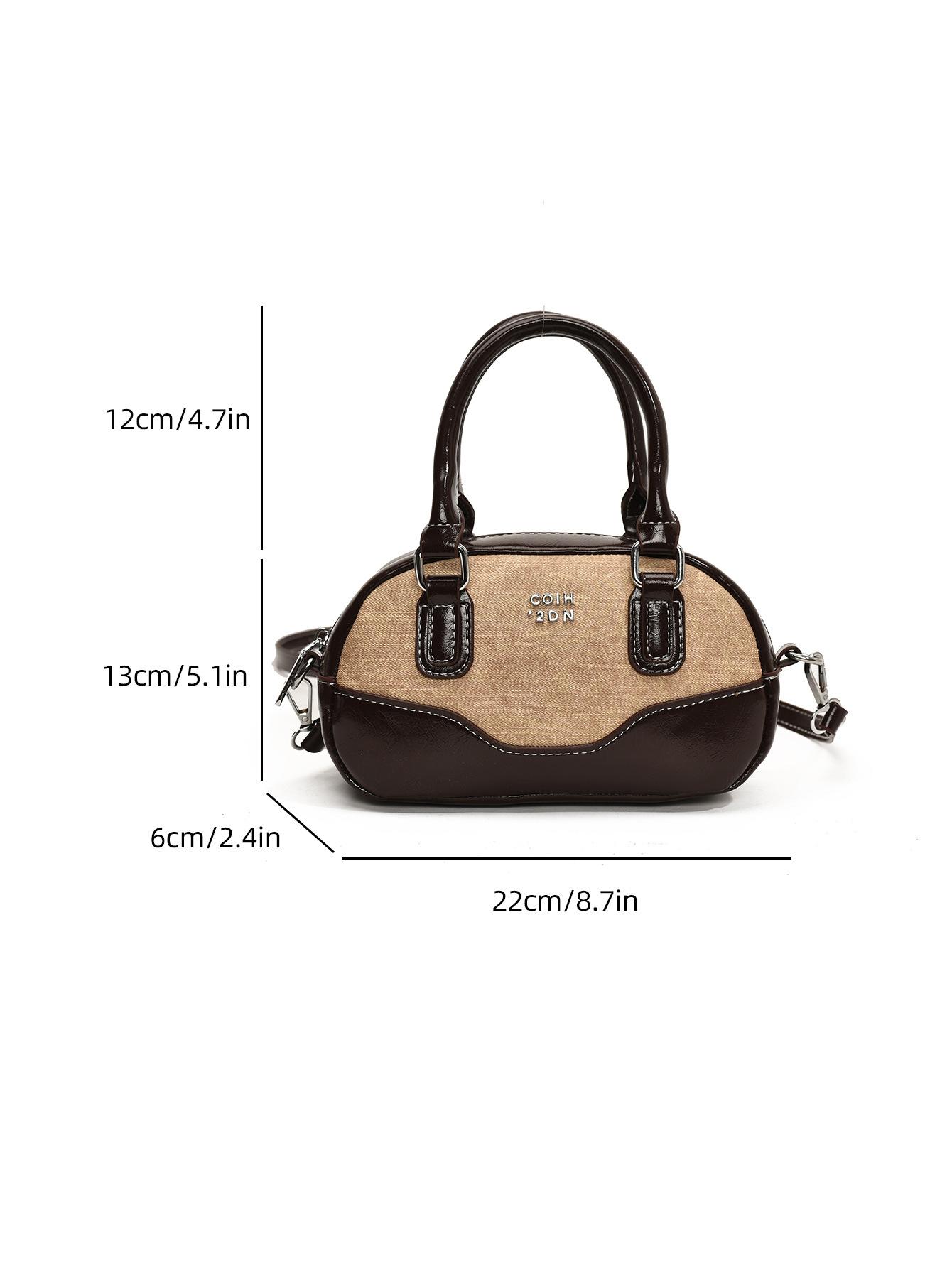 

Нова маленька сумка-боулінг, модна сумка на плече високого класу, жіноча сумка-месенджер для щоденного використання, жіноча сумка проста