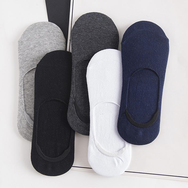 Men's Spring-Summer Low-Cut Non-Slip Invisible Socks
