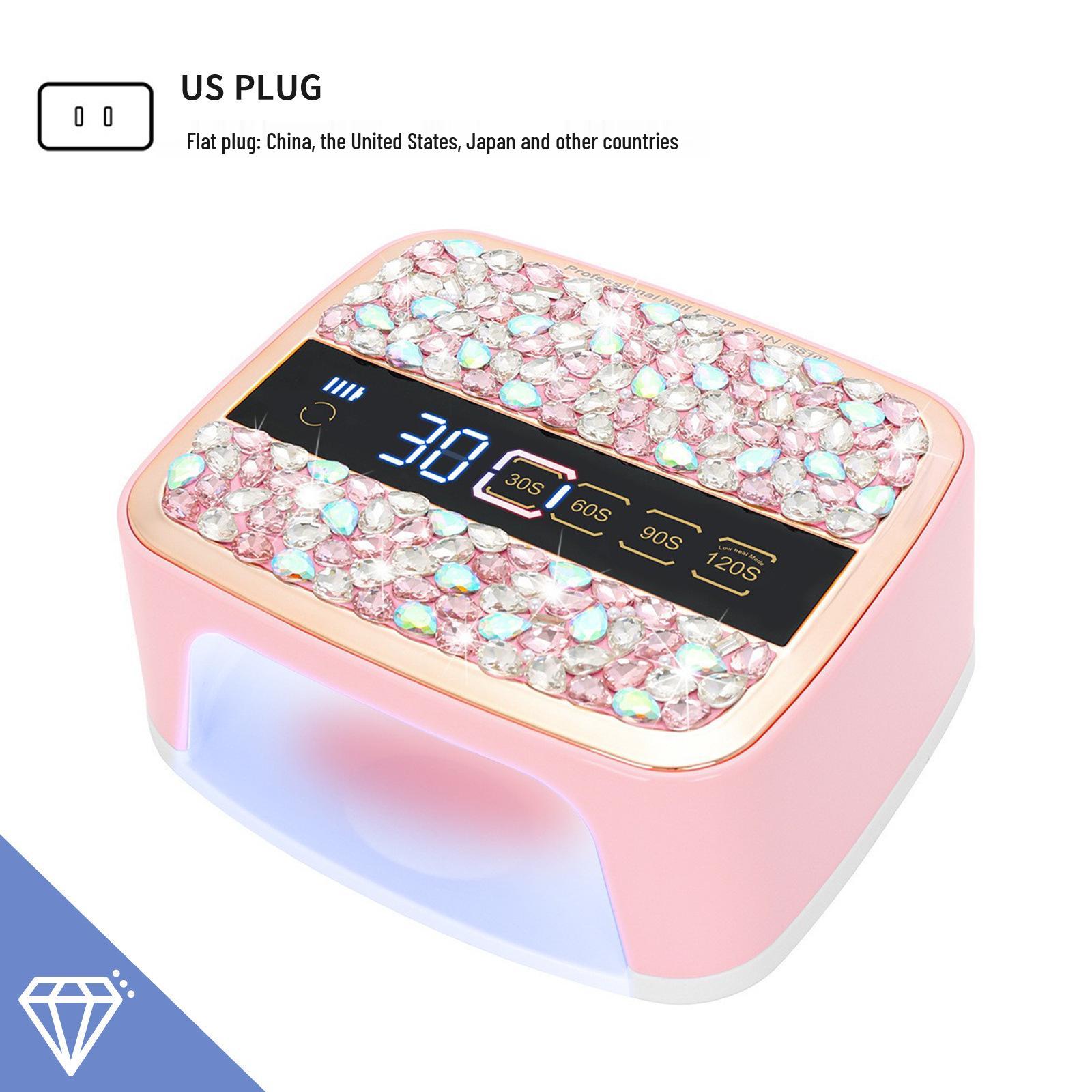 Shimai SS10 168 Вт Высокомощная перезаряжаемая УФ/LED лампа для сушки гель-лака для салонов