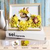 DIY Handmade 3D Preserved Flower Photo Frame Craft Kit