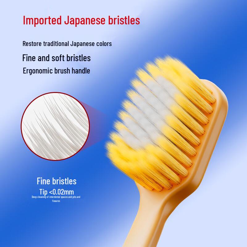Premium Soft Bristle Adult Toothbrush 8-Pack