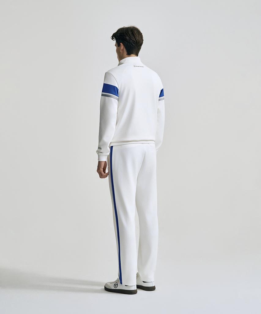Chaqueta de chándal Sergio Tacchini M Goat Damarind Colorblock (Blanco)